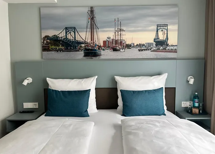 Hotel Schöne Aussicht, Stilvoll Modern, Direkt Am Rüstersieler Hafen Wilhelmshaven